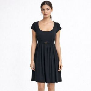 WHBM Dress Size Small Black Jersey Knit Stretch